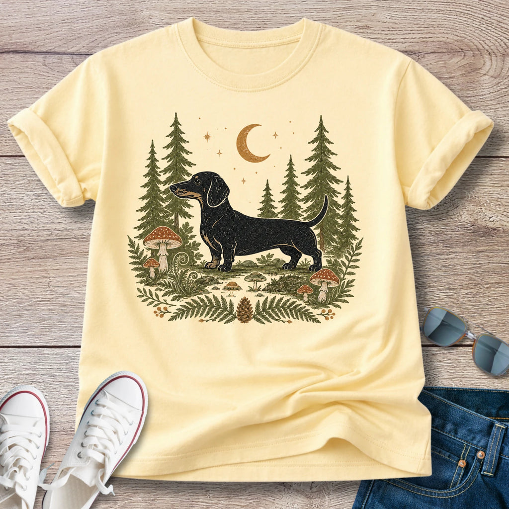 Night Hikes - Dachshund T-Shirt