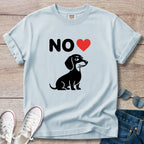No Heart Dachshund T-Shirt