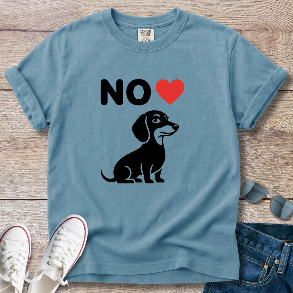 No Heart Dachshund T-Shirt