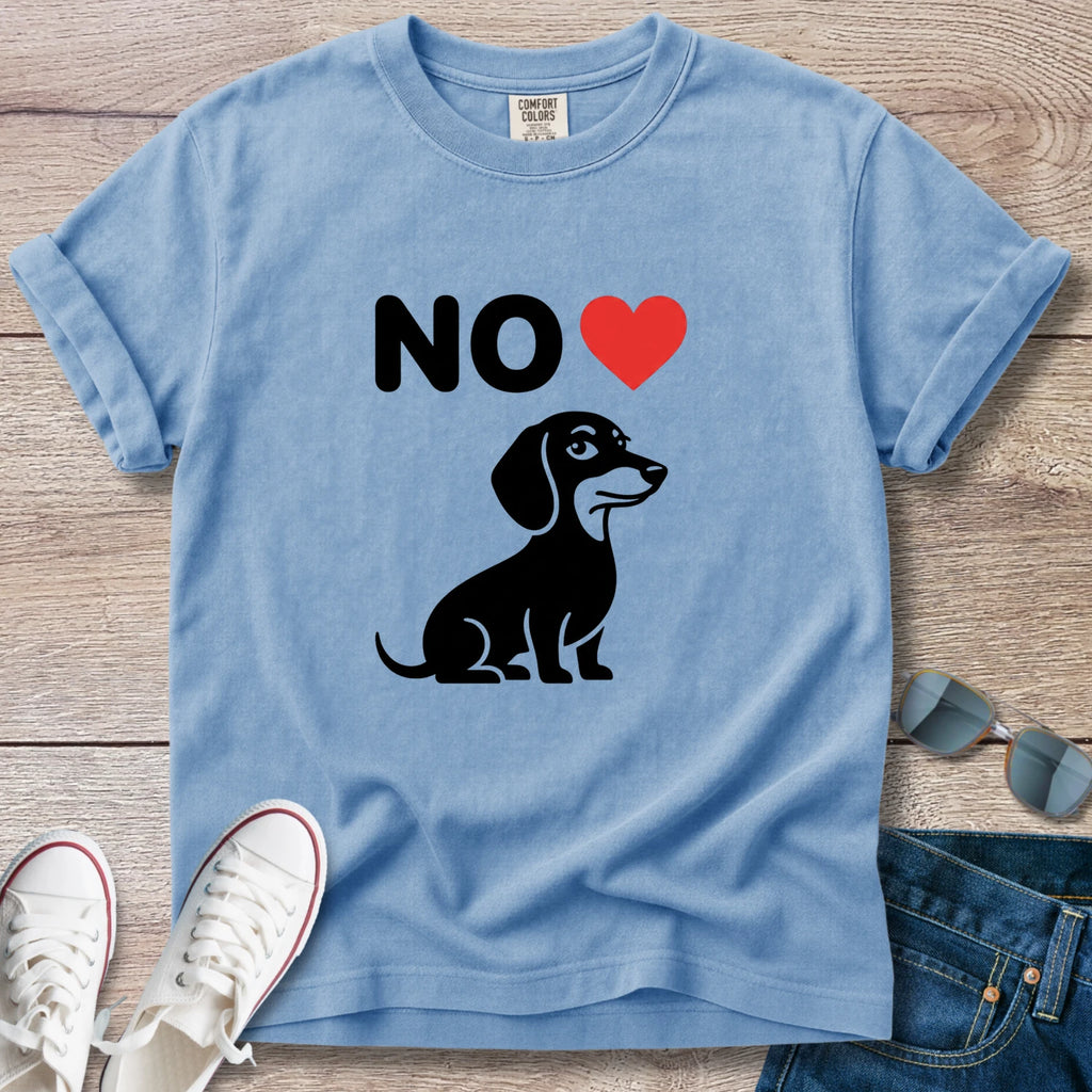 No Heart Dachshund T-Shirt