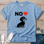 No Heart Dachshund T-Shirt