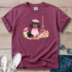 Spring in Paris Doxie T-Shirt