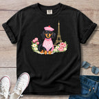 Spring in Paris Doxie T-Shirt