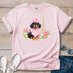 Spring in Paris Doxie T-Shirt