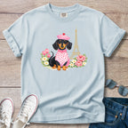 Spring in Paris Doxie T-Shirt