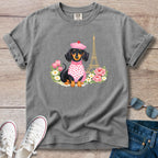 Spring in Paris Doxie T-Shirt