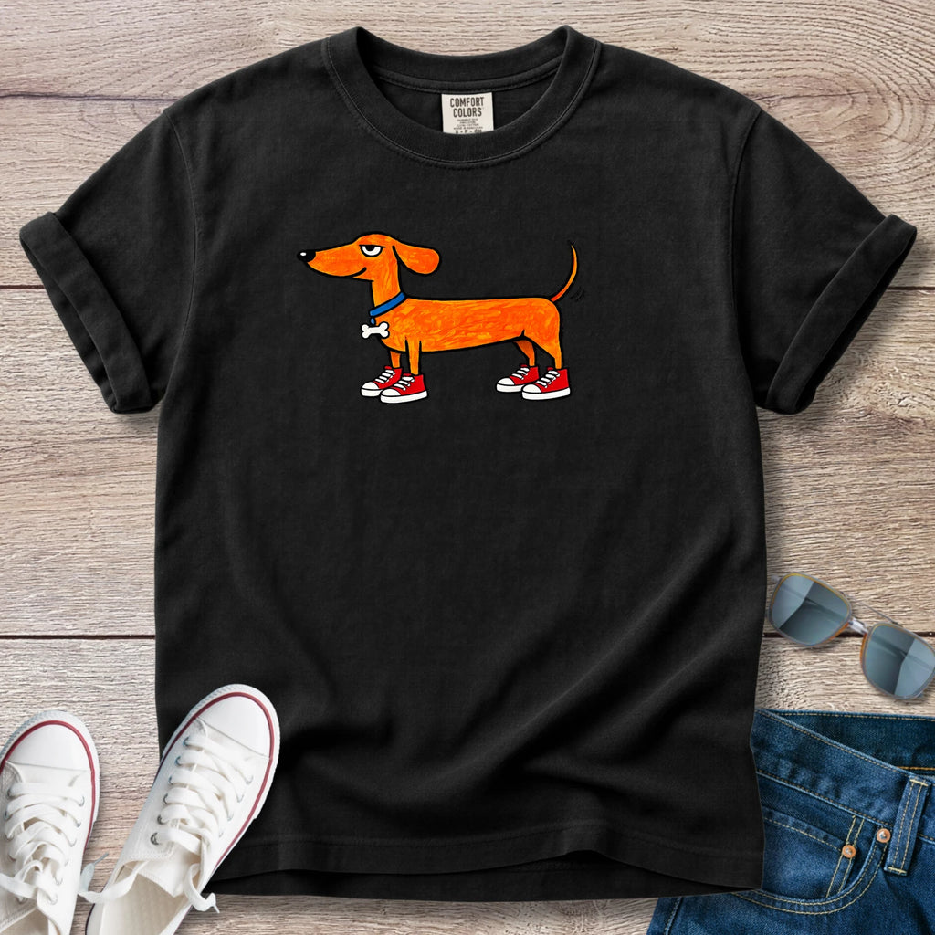 Doxie Dex In Sneakers T-Shirt