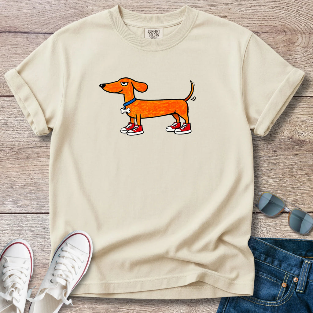 Doxie Dex In Sneakers T-Shirt