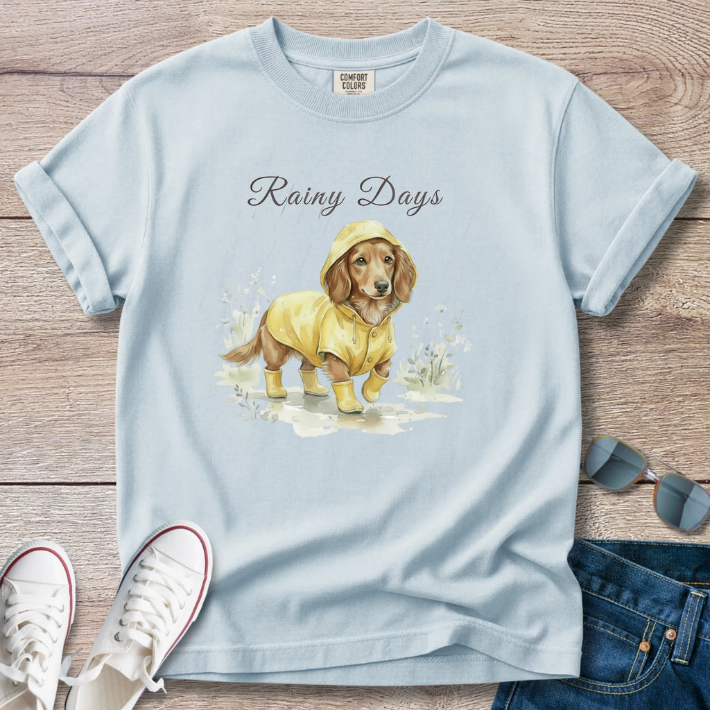 Dachshunds Rainy Day T-Shirt