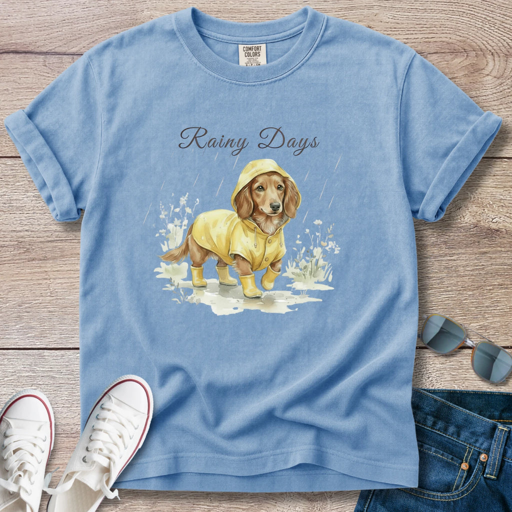 Dachshunds Rainy Day T-Shirt