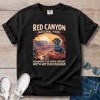 Red Canyon National Park Dachshund T-Shirt