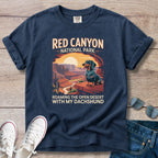Red Canyon National Park Dachshund T-Shirt