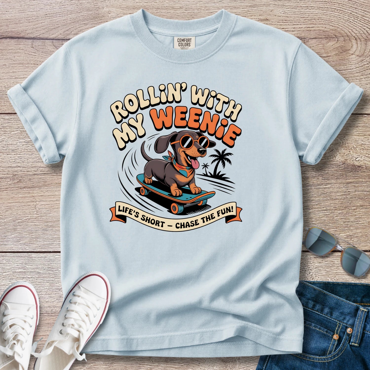 Rollin With My Weenie T-Shirt