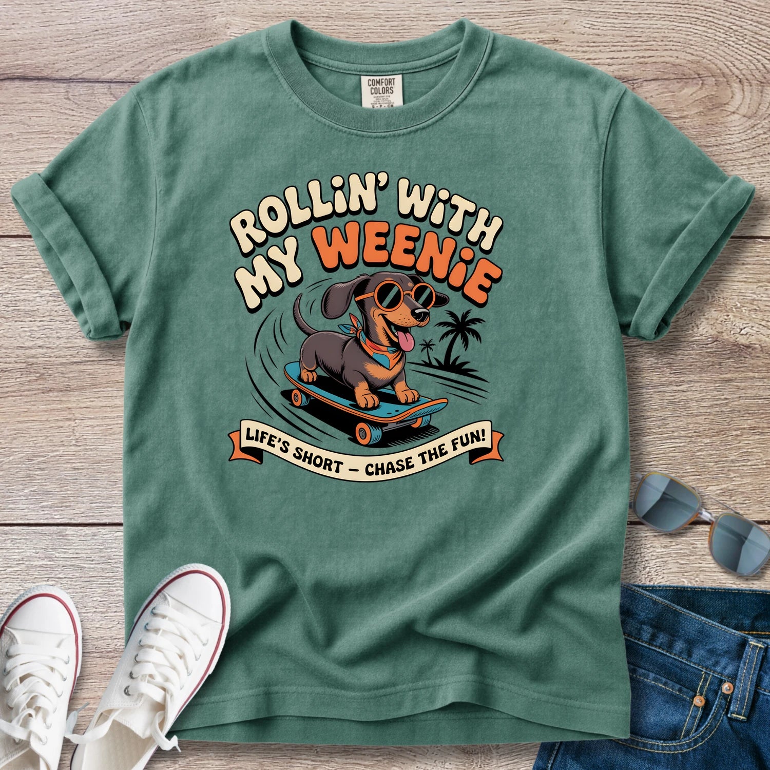 Rollin With My Weenie T-Shirt