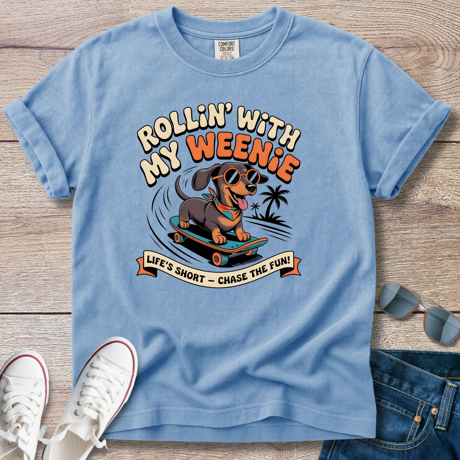 Rollin With My Weenie T-Shirt
