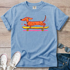 Dex Longboarding Dachshund T-Shirt
