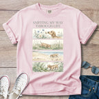 Sniffing My Way Through Life Dachshund T-Shirt