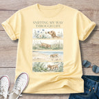 Sniffing My Way Through Life Dachshund T-Shirt