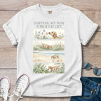 Sniffing My Way Through Life Dachshund T-Shirt