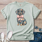 Spring Pink Doxie T-Shirt
