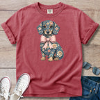 Spring Pink Doxie T-Shirt