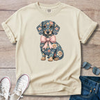 Spring Pink Doxie T-Shirt