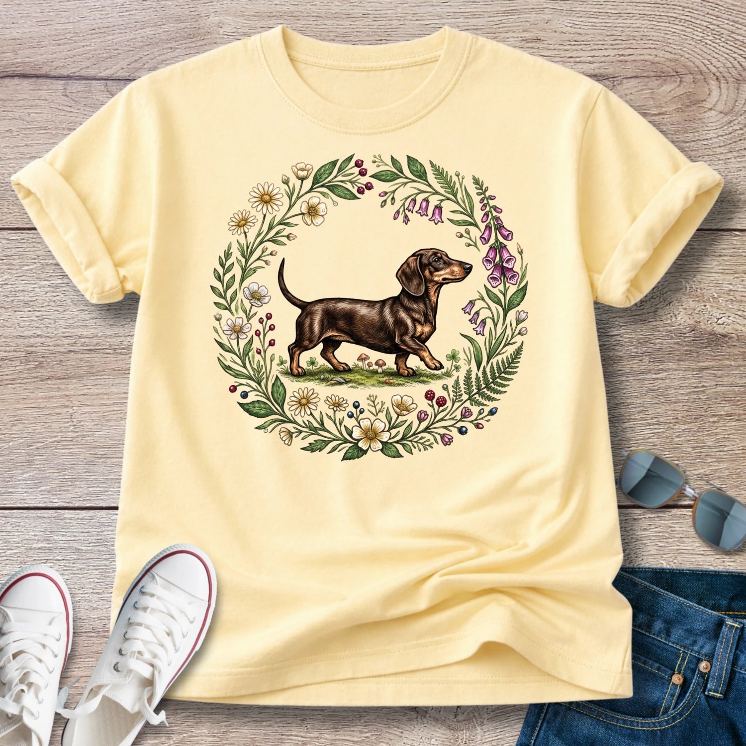 Doxie Spring Time T-Shirt