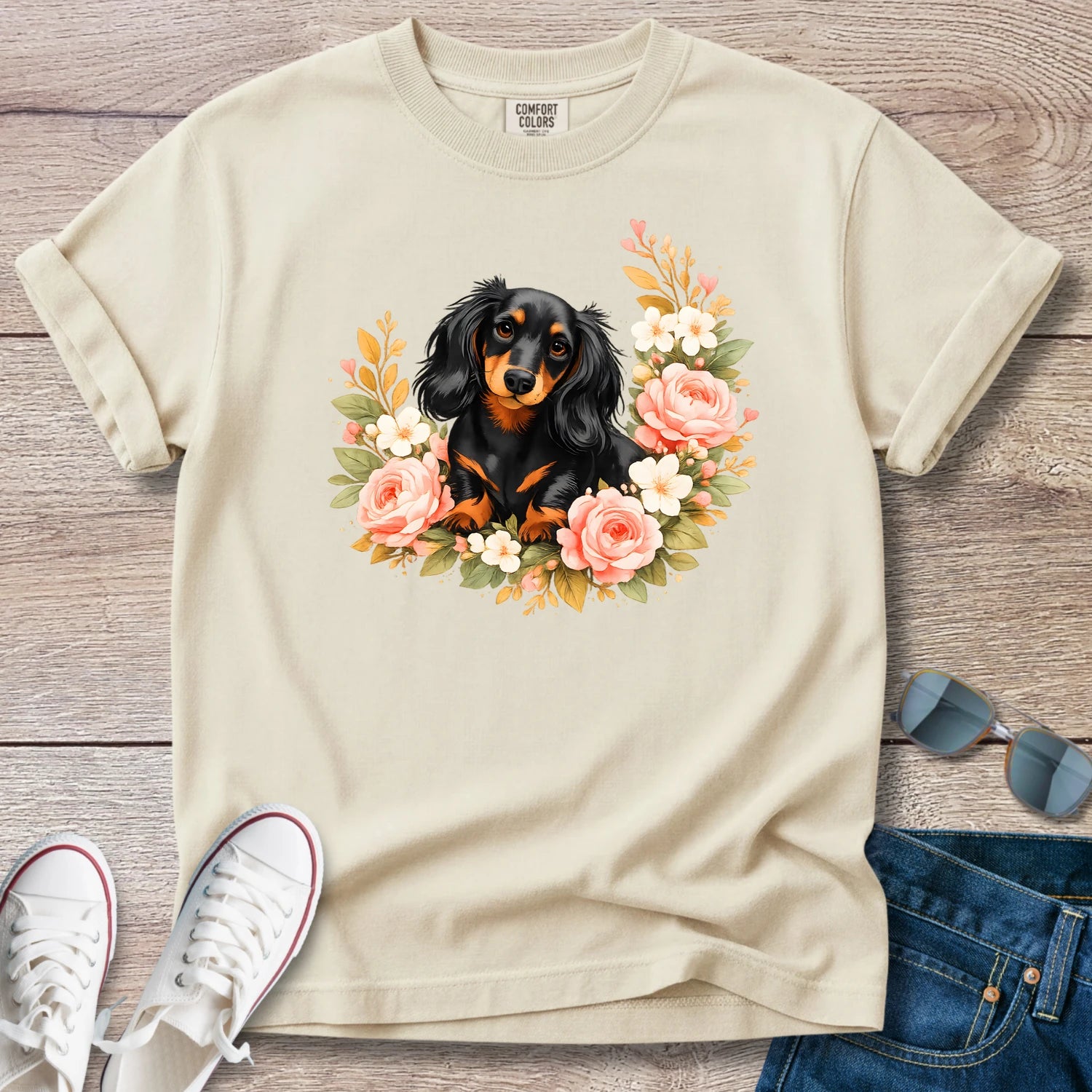Spring Beauty Doxie T-Shirt