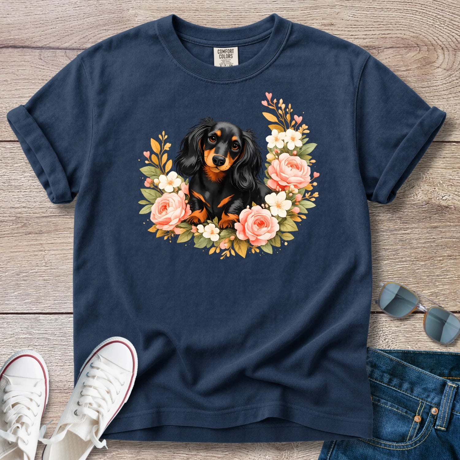 Spring Beauty Doxie T-Shirt