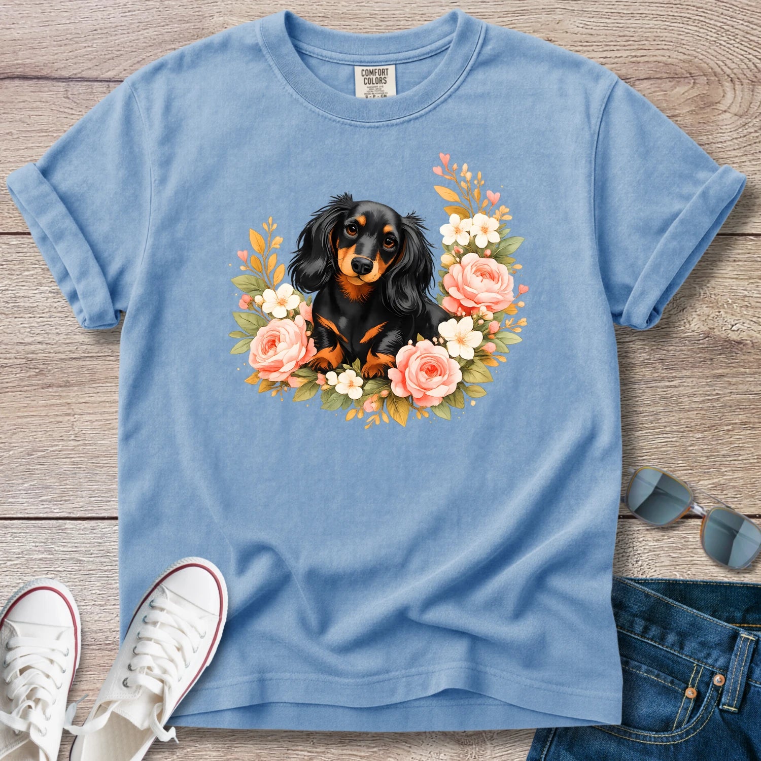 Spring Beauty Doxie T-Shirt