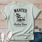 Wanted for Stealing Kisses Dachshund T-Shirt
