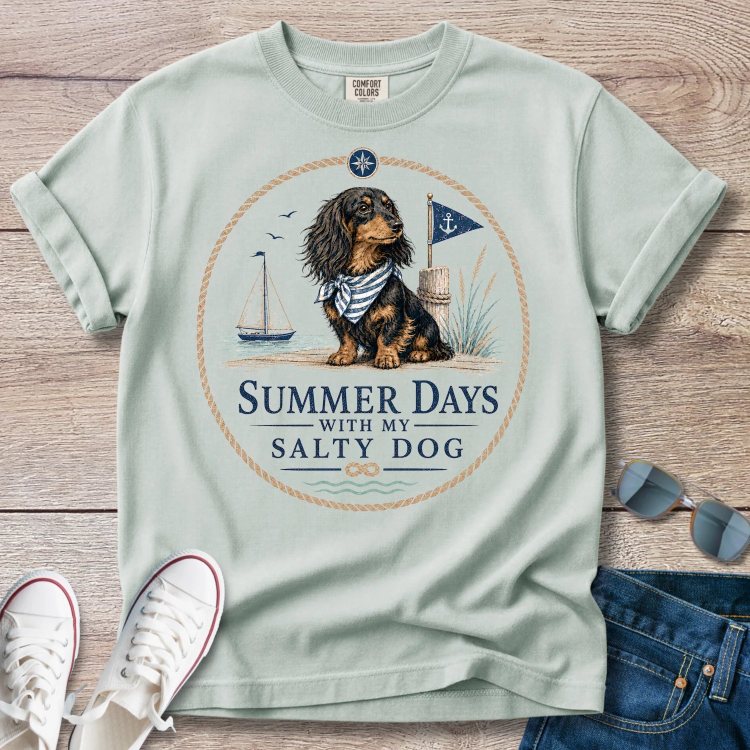 Dachshund Summer Days T-Shirt