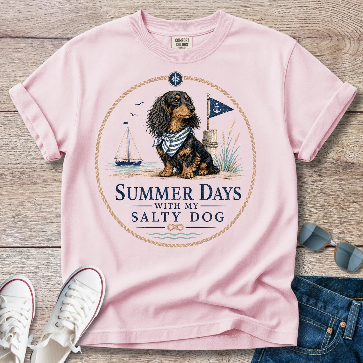 Dachshund Summer Days T-Shirt