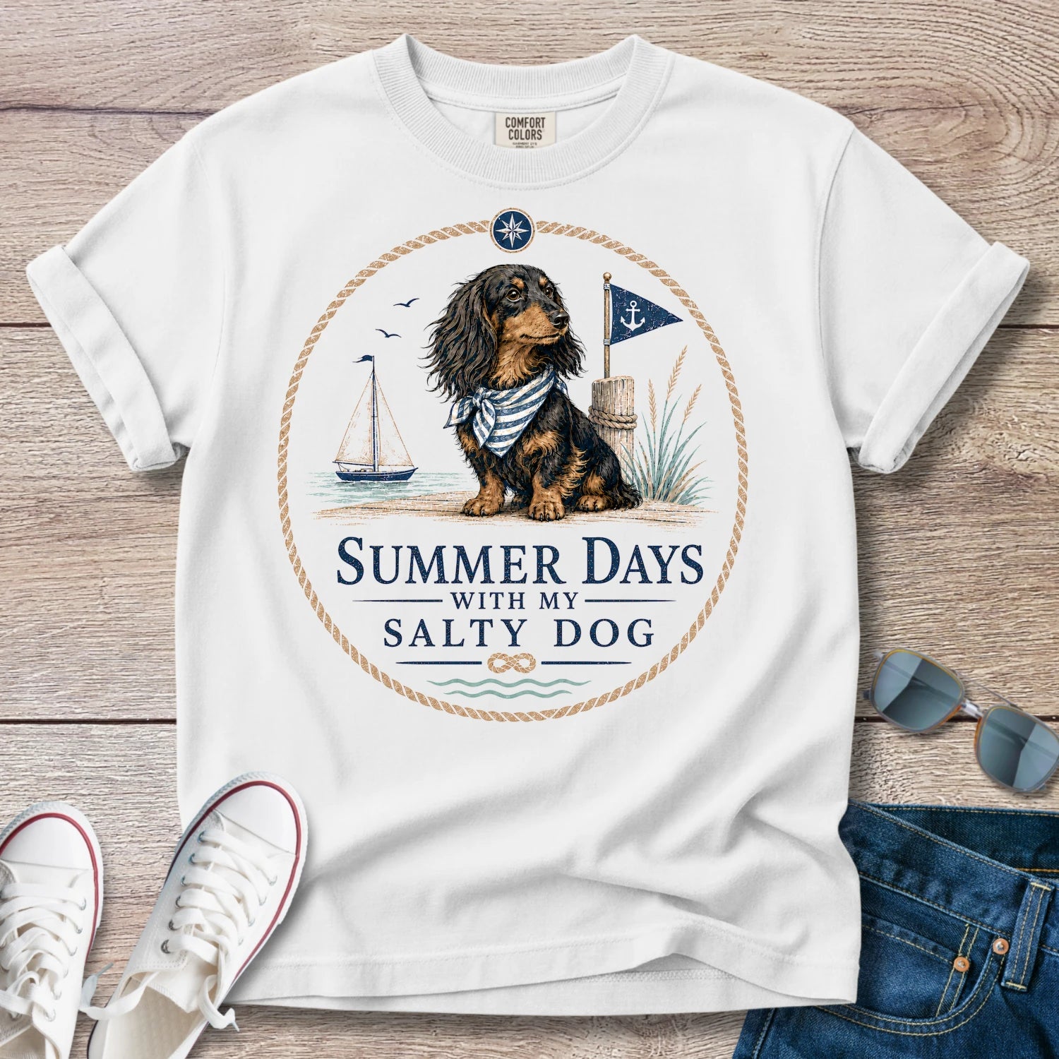 Dachshund Summer Days T-Shirt