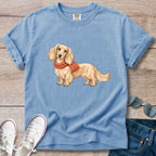 Sweater Weather Dachshund T- Shirt – Longhaired Fall Doxie Tee