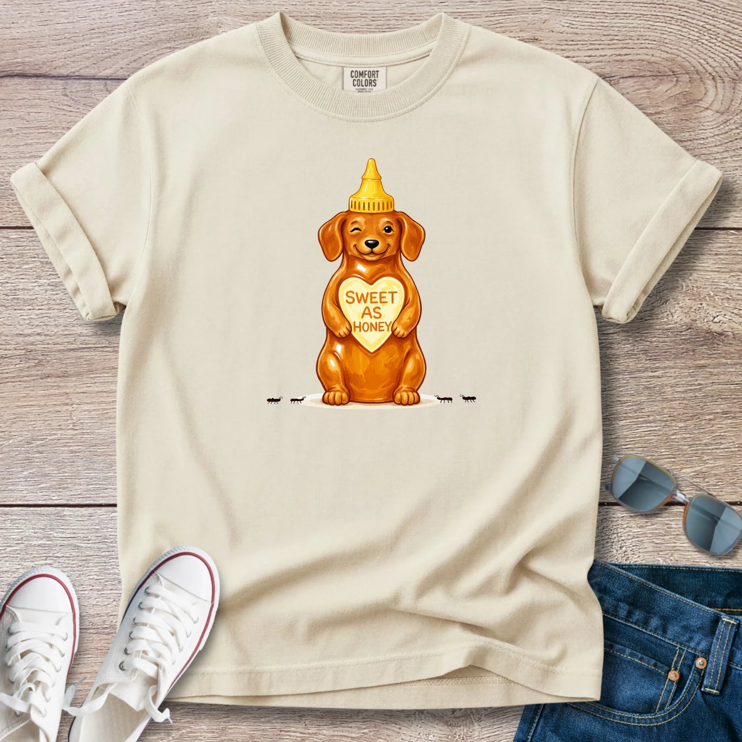 Sweet as Honey Dachshund T-Shirt