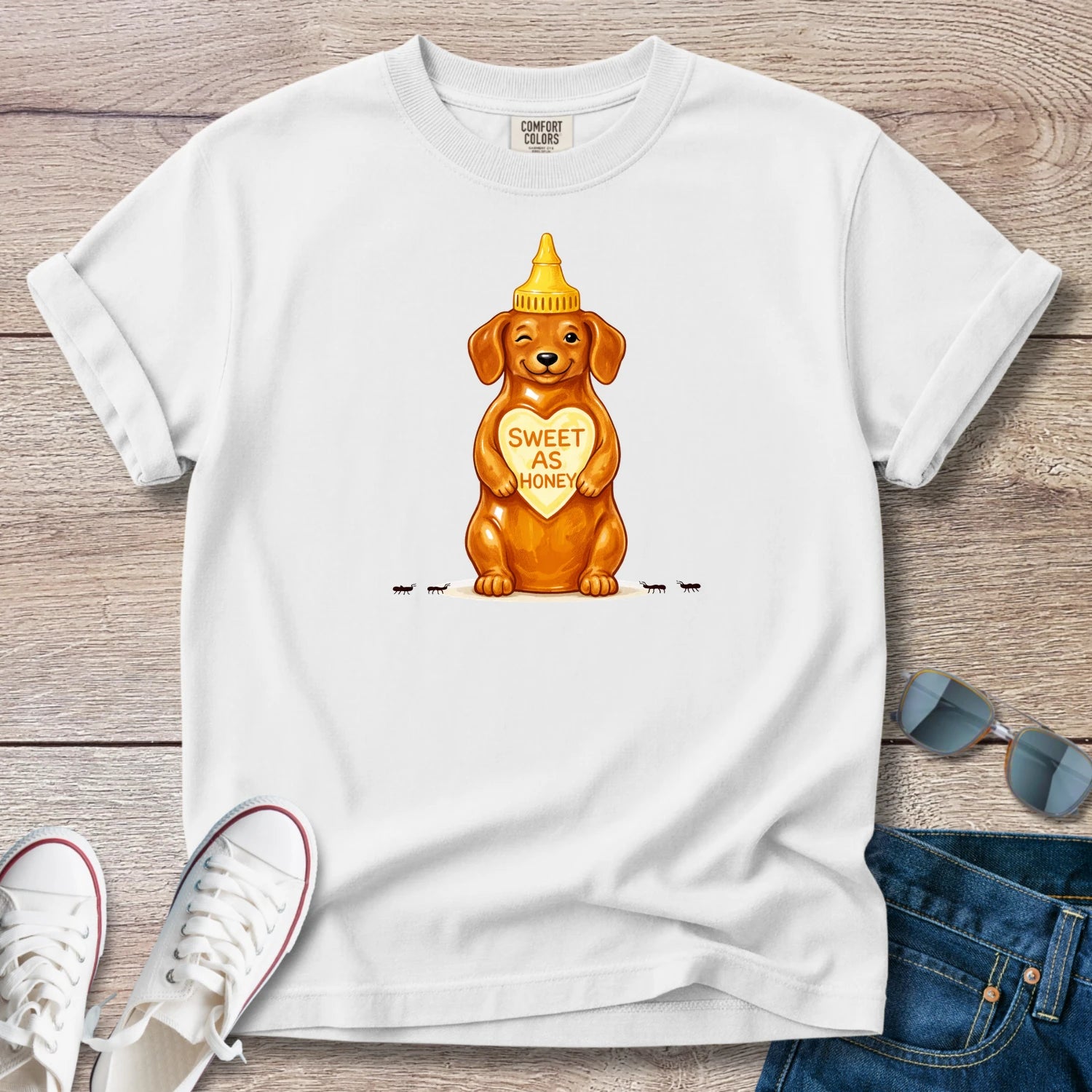 Sweet as Honey Dachshund T-Shirt