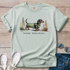 Dachshund Trail Buddy Wander with heart T-Shirt