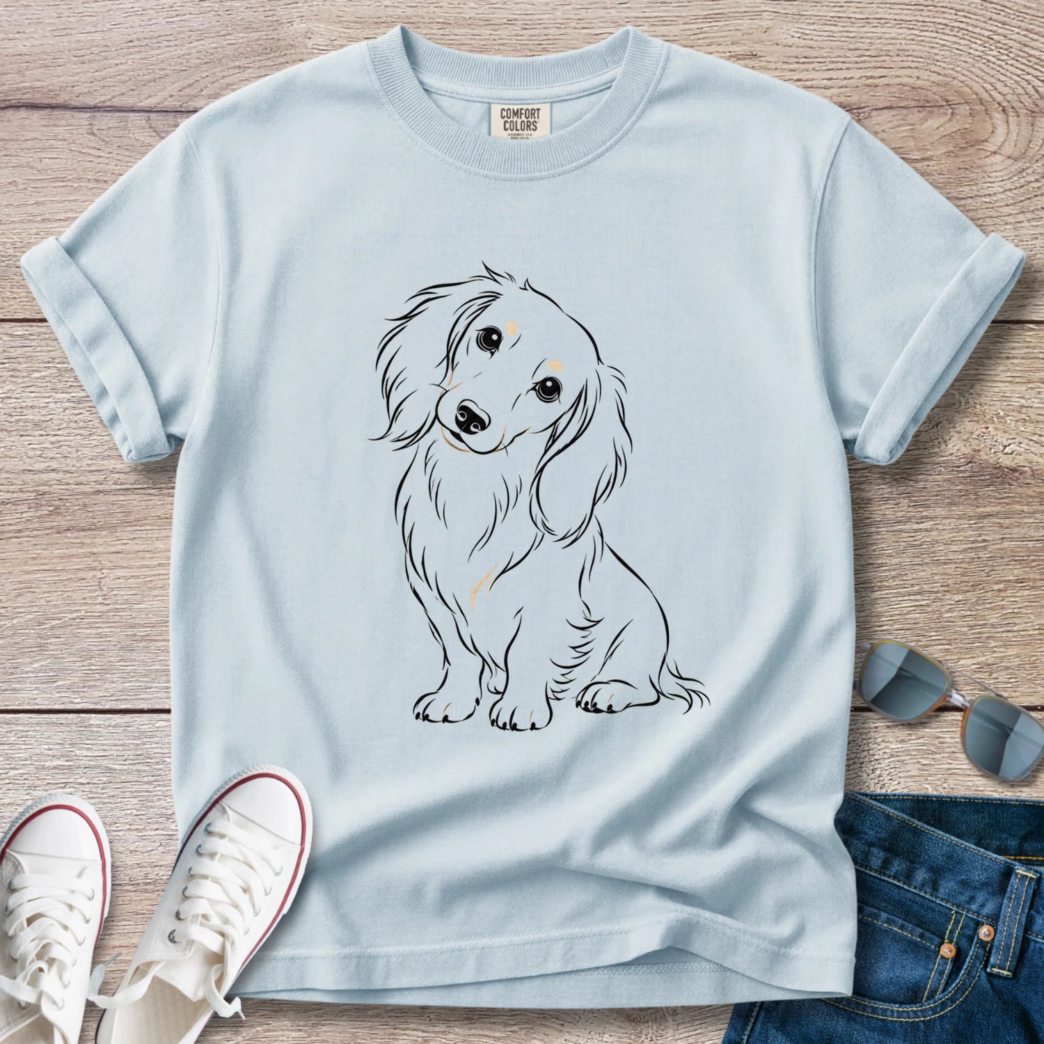 Sweet Cream Dachshund T-Shirt