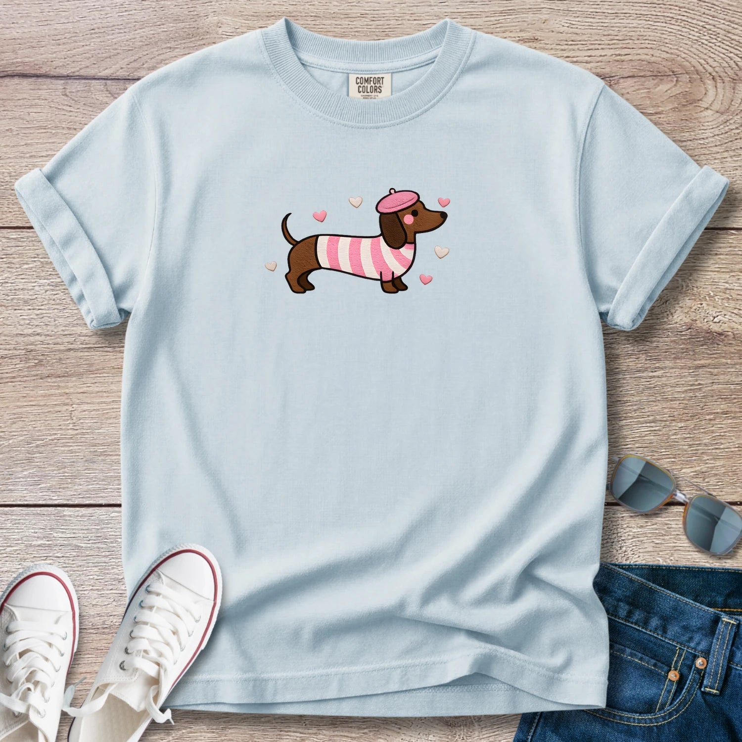 Love is in the Air Doxie T-Shirt