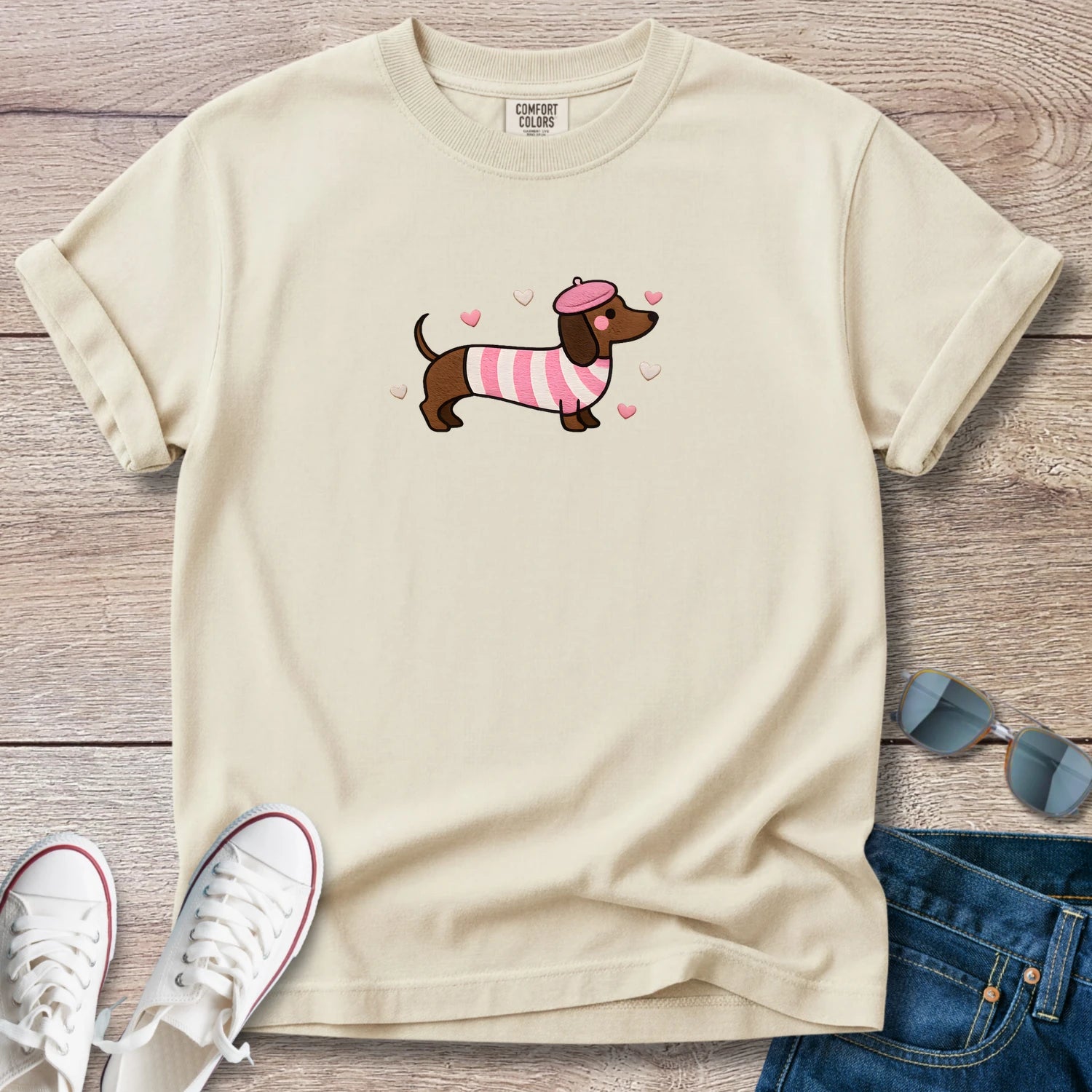 Love is in the Air Doxie T-Shirt