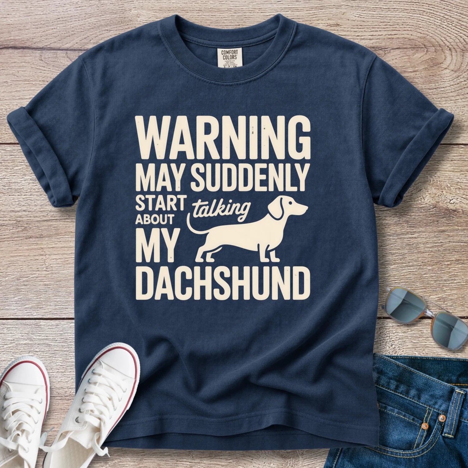 Warning: Dachshund T-Shirt
