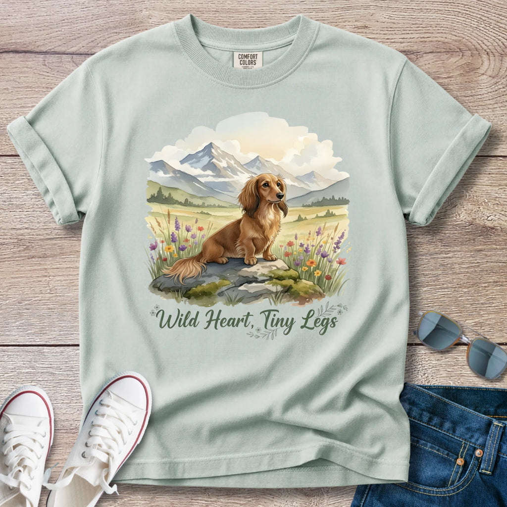 Wild Heart, Tiny Legs Doxie T-Shirt