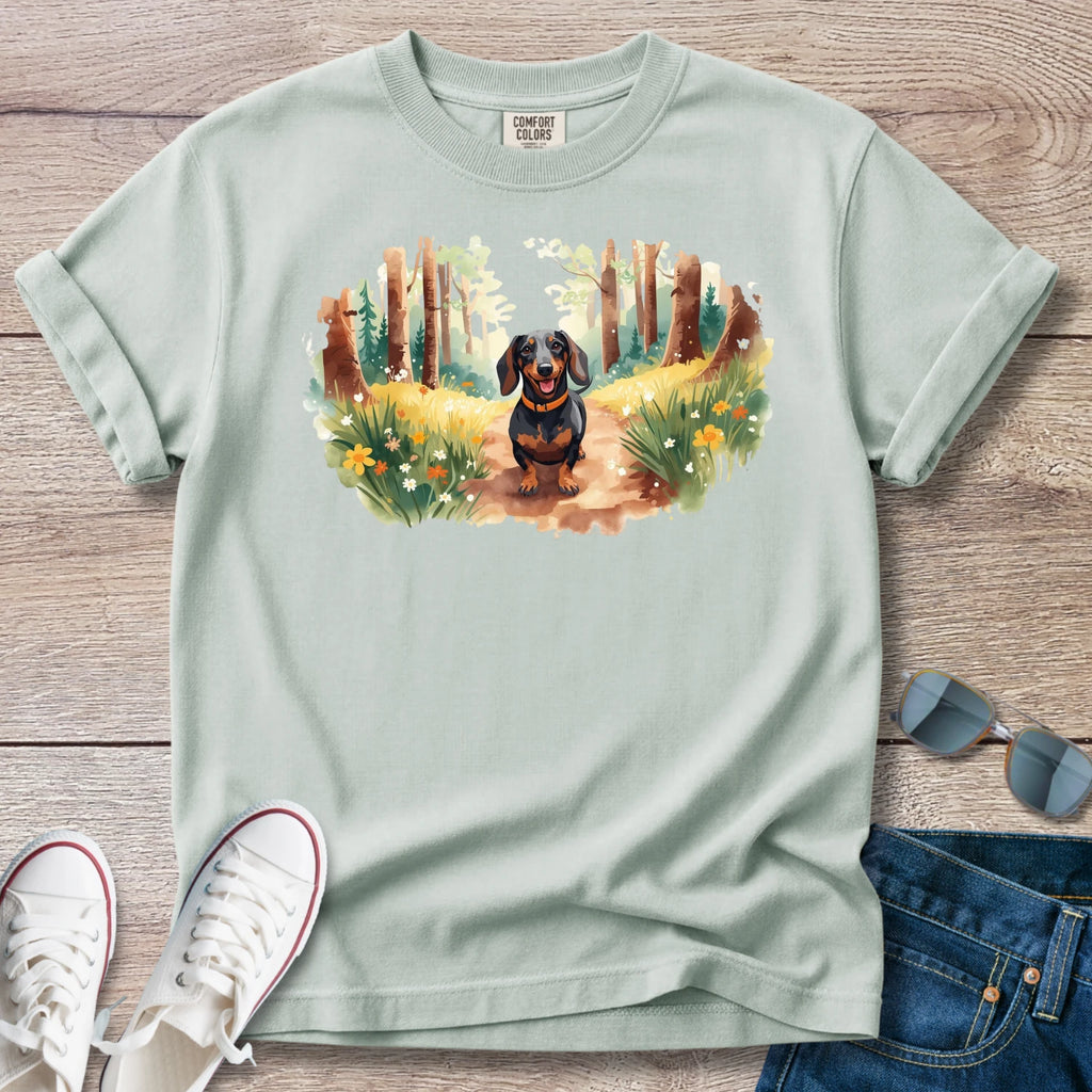 Woodland Walks Dachshund T-Shirt