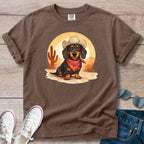 Dachshund Home On The Range T-Shirt