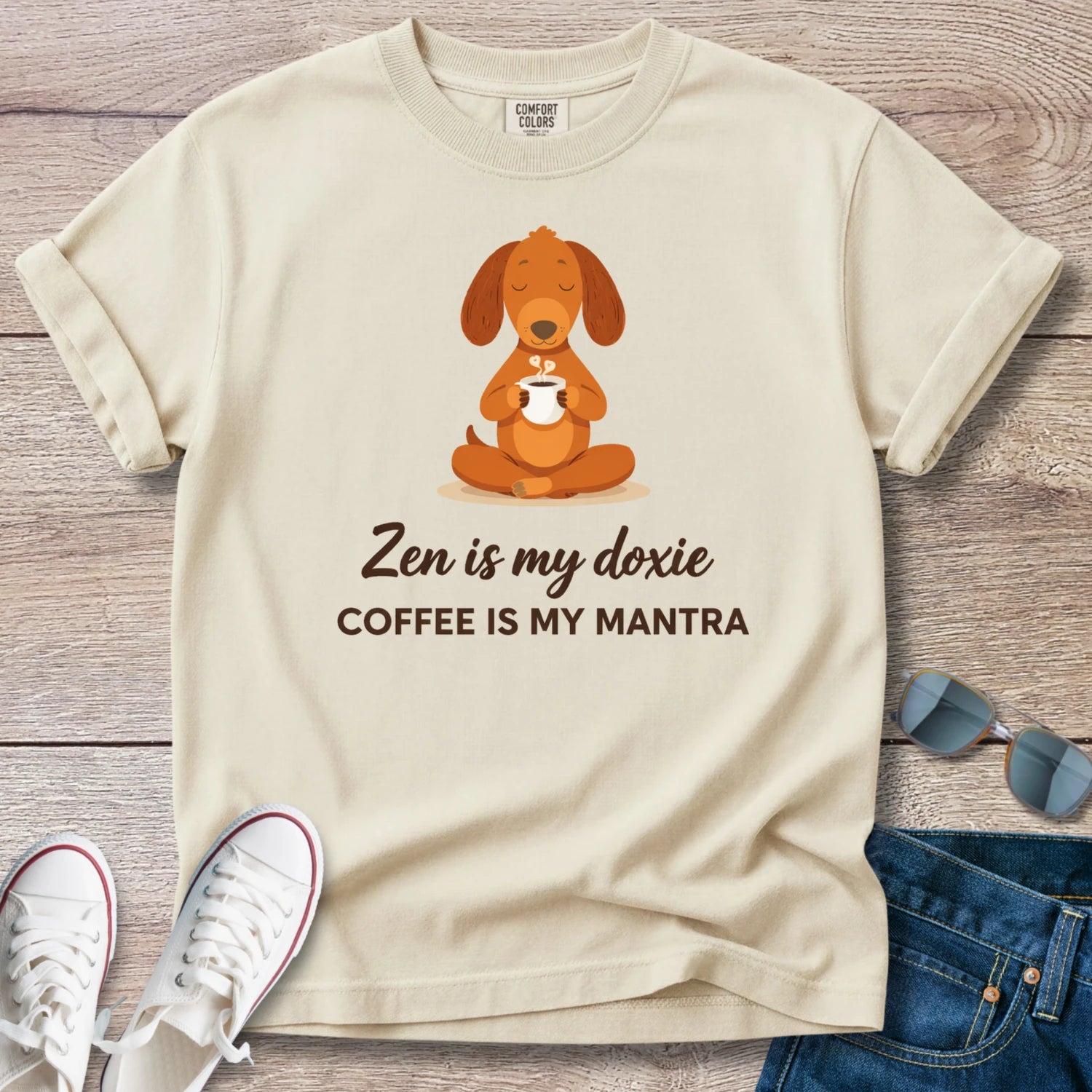 Zen Is my Doxie T-Shirt