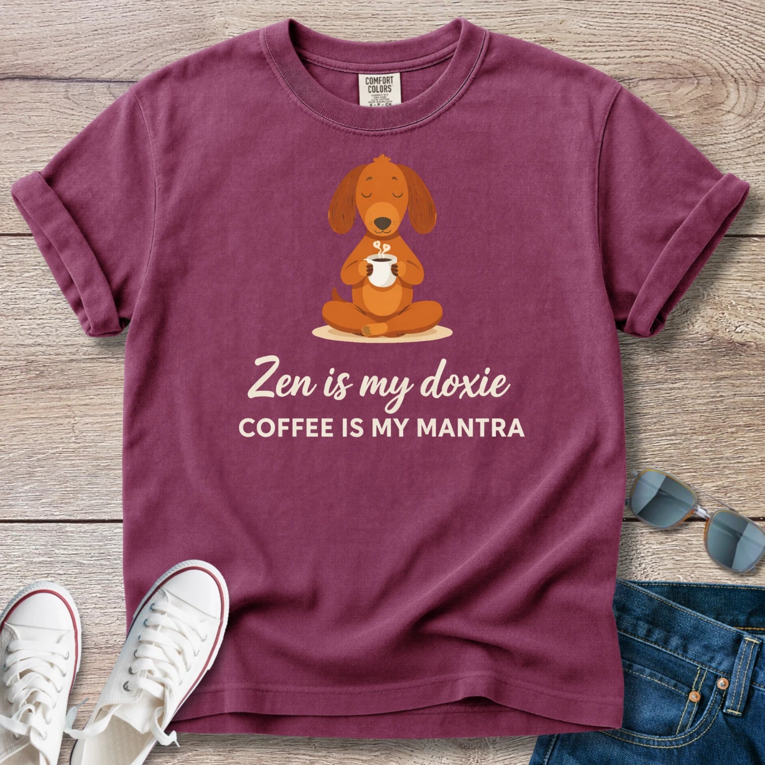 Zen Is my Doxie T-Shirt