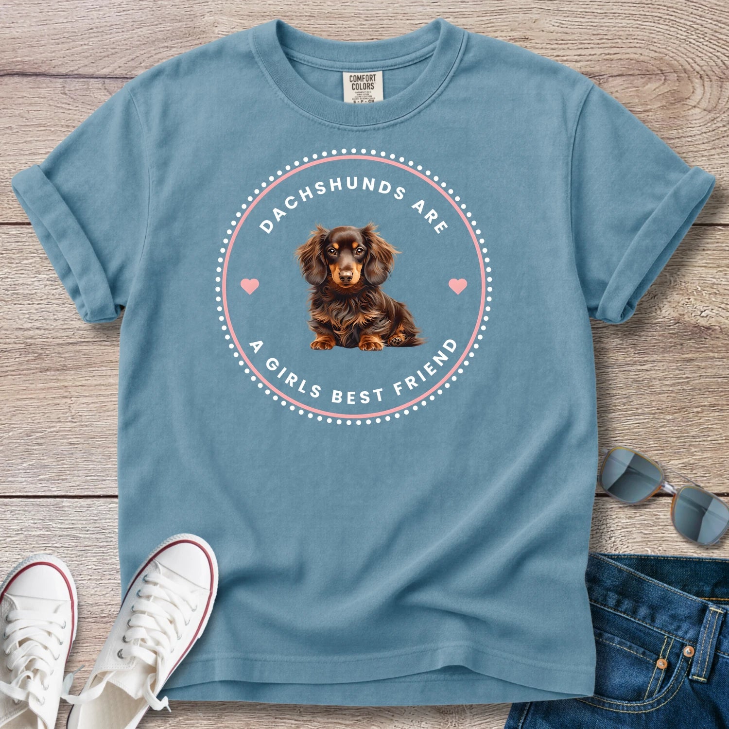 Dachshunds Are a Girls Best Friend T-Shirt