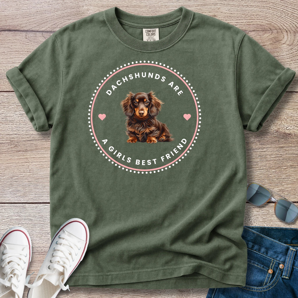 Dachshunds Are a Girls Best Friend T-Shirt