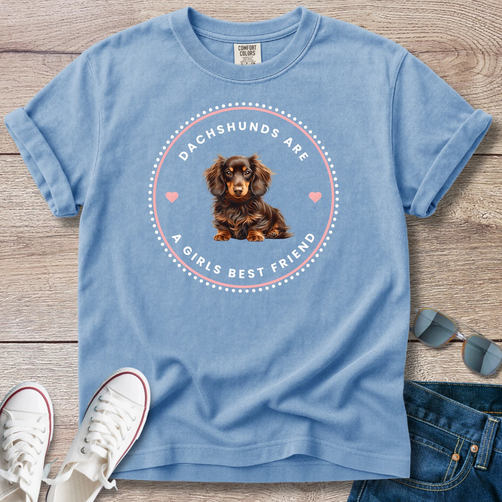 Dachshunds Are a Girls Best Friend T-Shirt